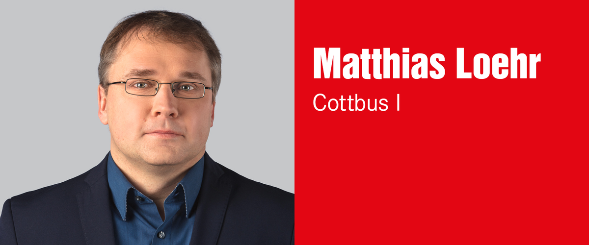 Matthias Loehr, Wahlkreis 43 – Cottbus I