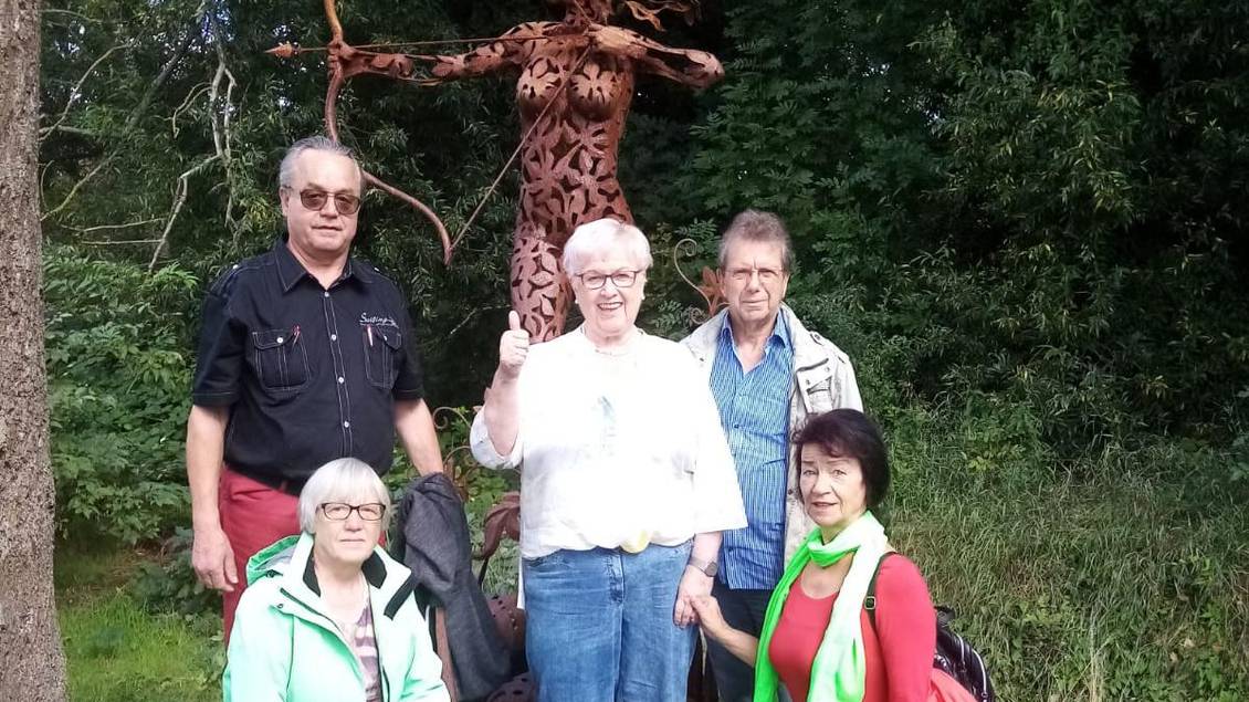 Gruppenbild in freier Natur