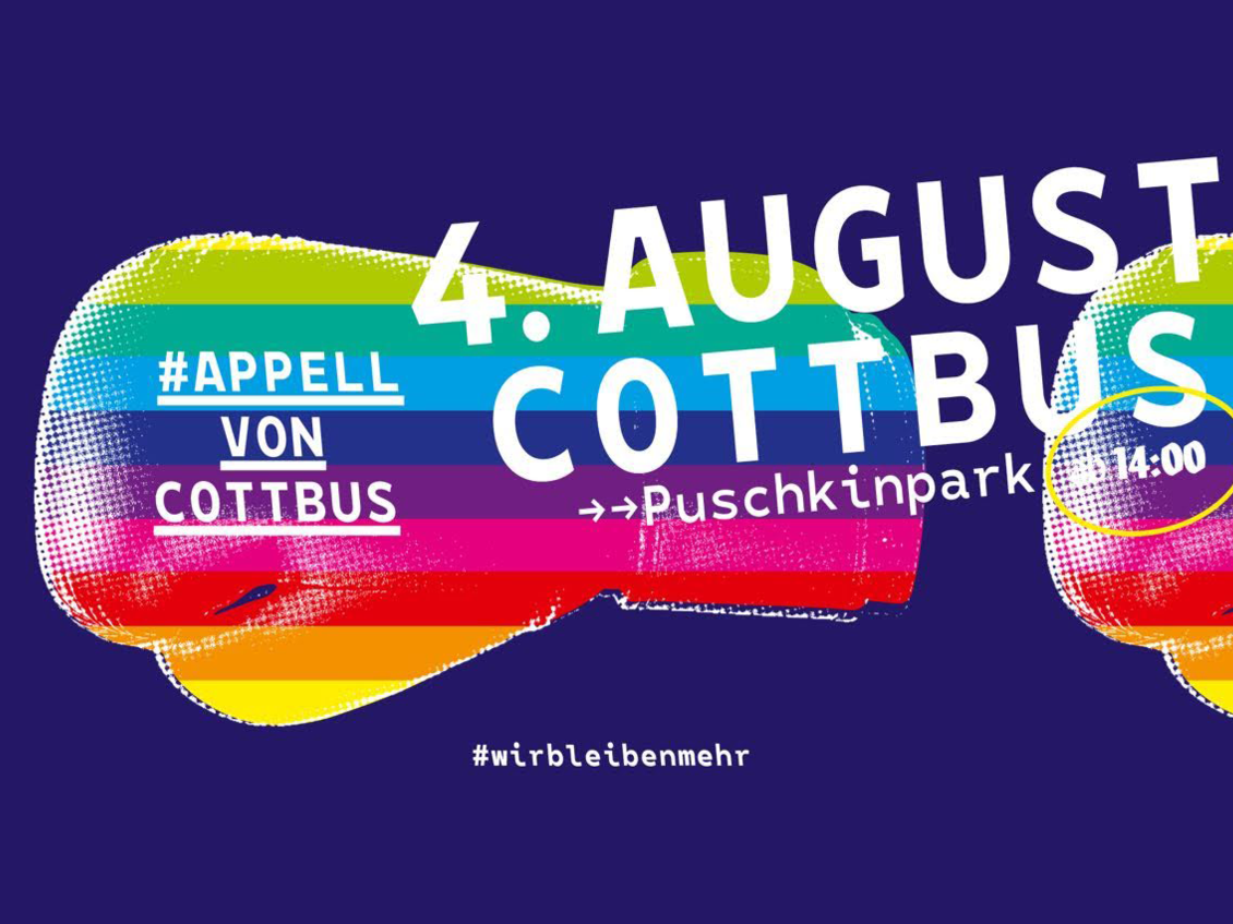 Sharepic für das Familienfest am 4. August 2019 in Cottbus