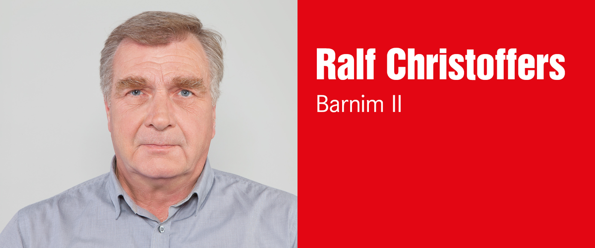 Ralf Christoffers, Wahlkreis 14 – Barnim II