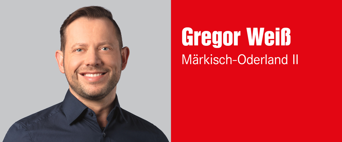 Gregor Weiß, Wahlkreis 32 – Märkisch-Oderland II