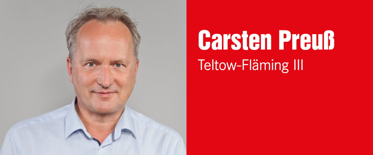 Carsten Preuß, Wahlkreis 25 – Teltow-Fläming III
