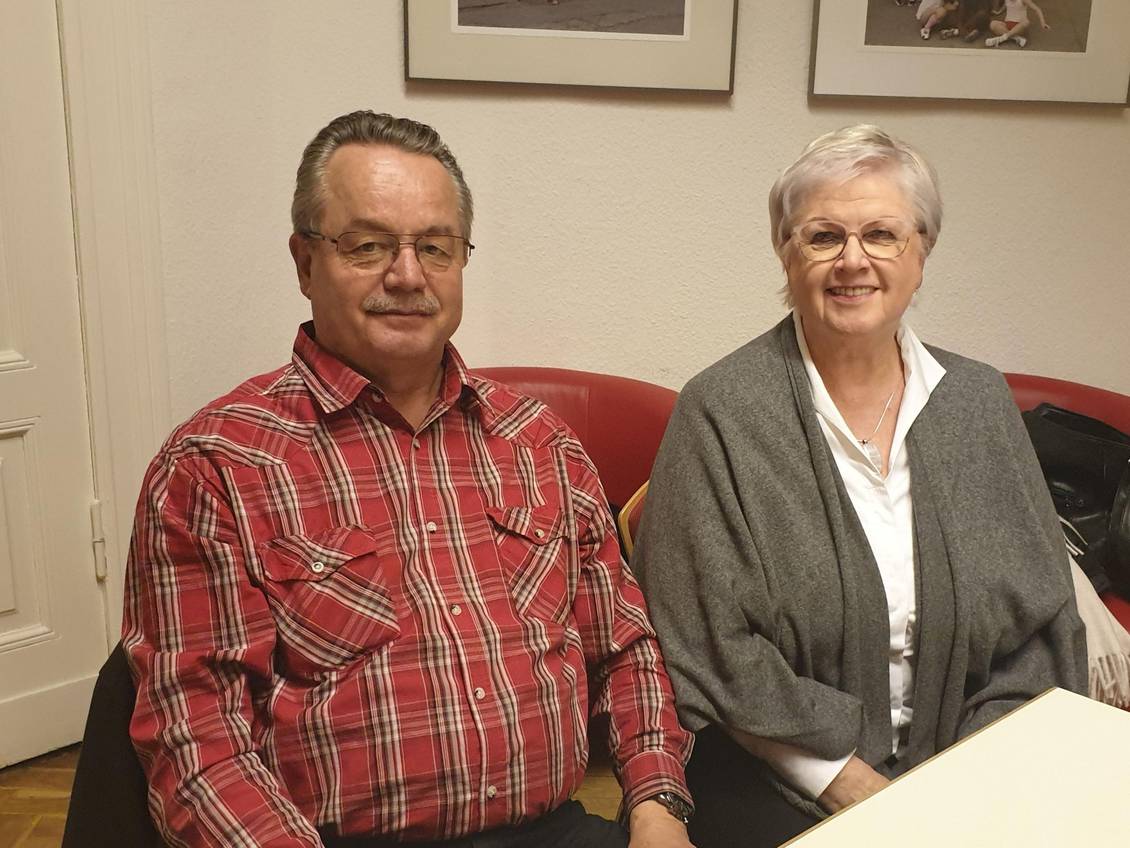 Wolfgang Ackermann und Birgit Müller