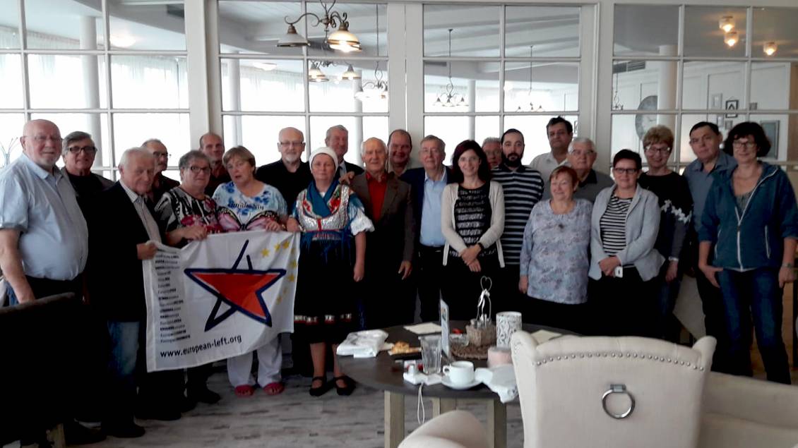 Gruppenfoto mit Diana Golze