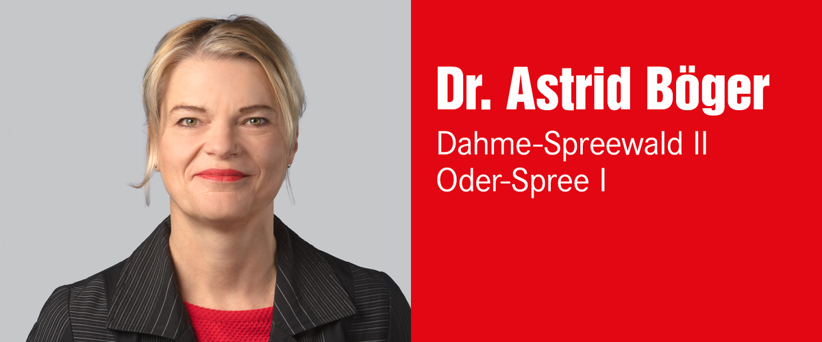 Dr. Astrid Böger, Wahlkreis 27 – Dahme-Spreewald II/Oder-Spree I