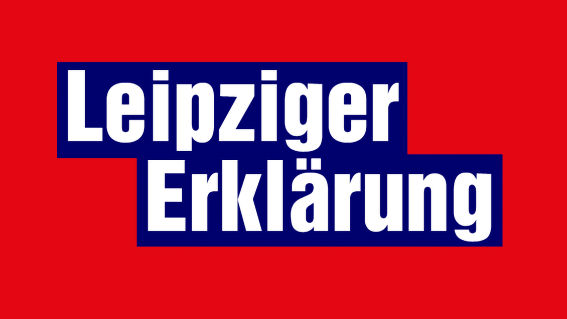 Text: Leipziger Erklärung
