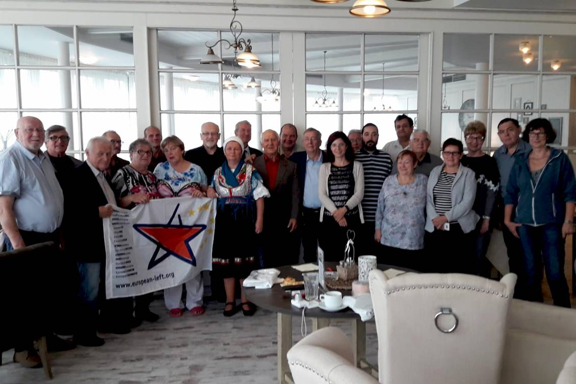 Gruppenfoto mit Diana Golze