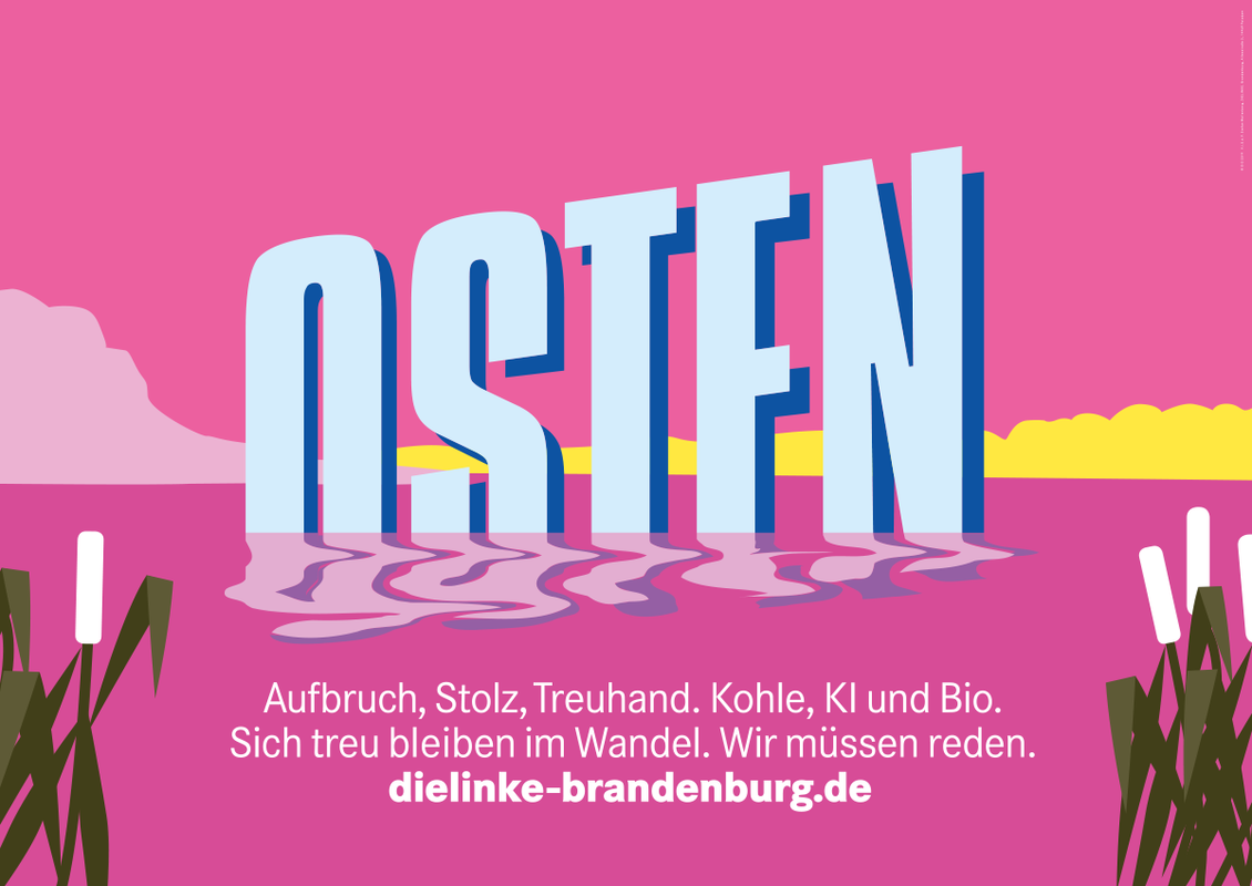 Großfläche zum Thema Osten