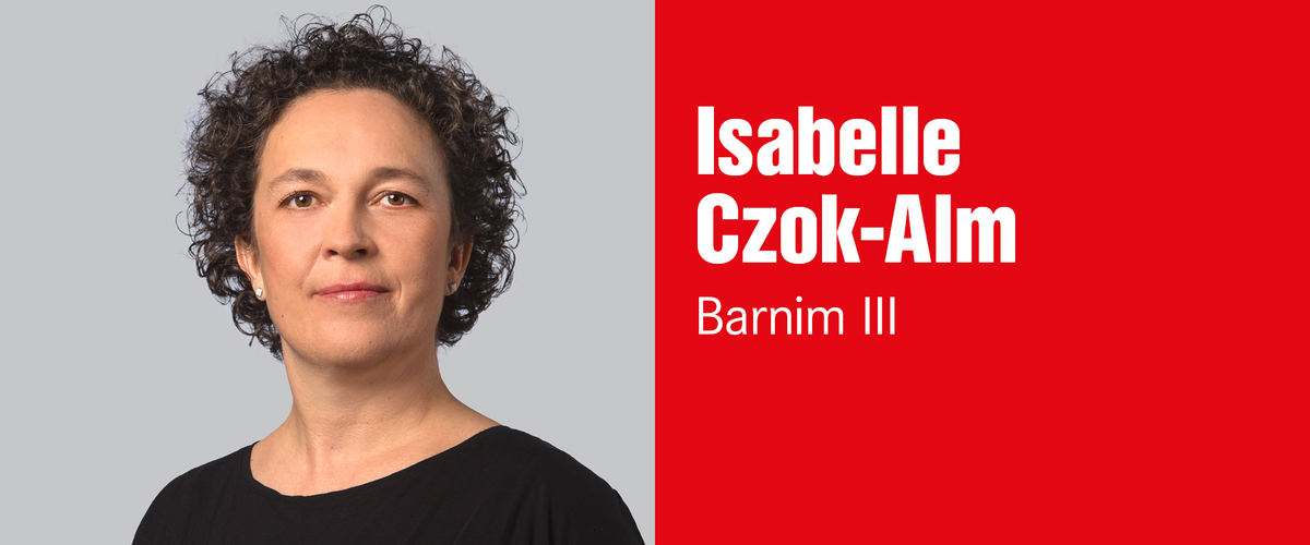 Isabelle Czok-Alm, Wahlkreis 15 – Barnim III