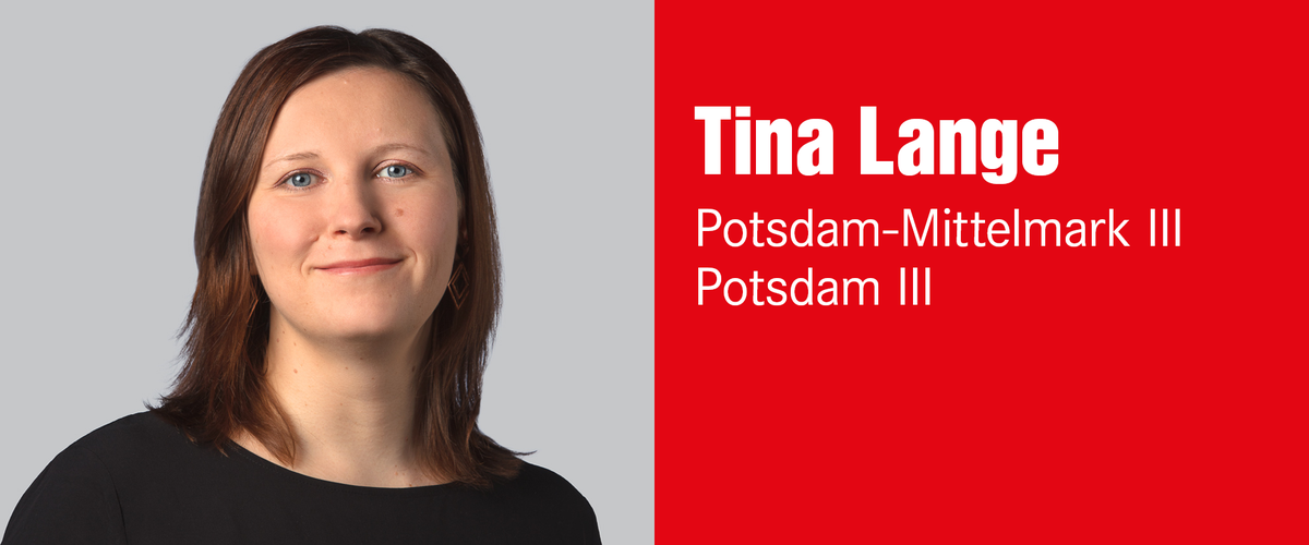 Tina Lange, Wahlkreis 19 – Potsdam-Mittelmark III/Potsdam III