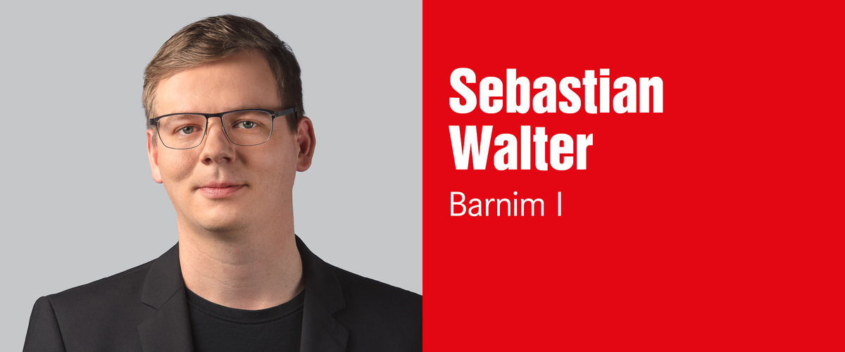 Sebastian Walter, Wahlkreis 13 – Barnim I